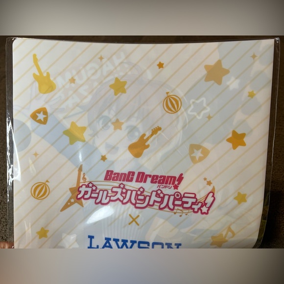 BanG Dream! x Lawson Hagumi Kitazawa Clear File Folder Plastic Anime Japan Cute - Picture 5 of 7